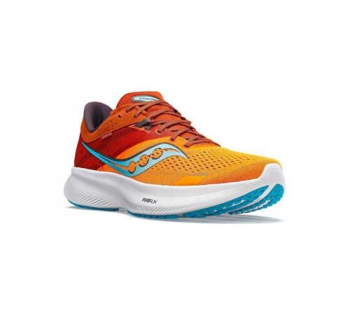8r Saucony S20830-25 Ride 16 running shoe orange/red/white